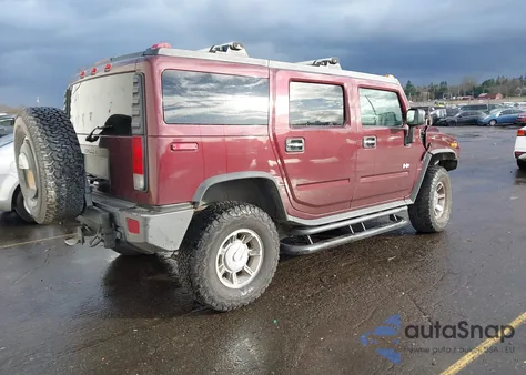 2006 Hummer H2 Suv z USA, uszkodzony, nr VIN 5GRGN23U46H106583